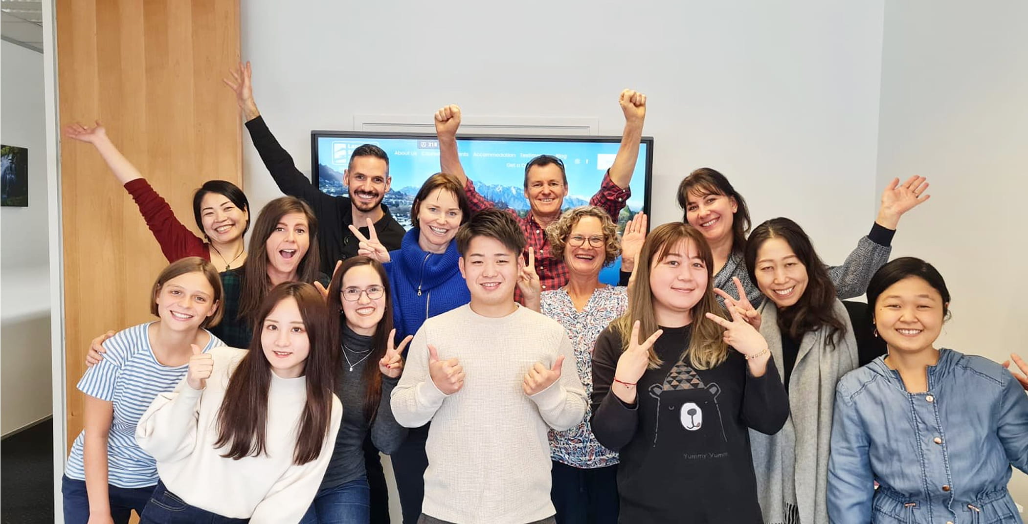 語学研修＋ホテル有給インターンシップ1