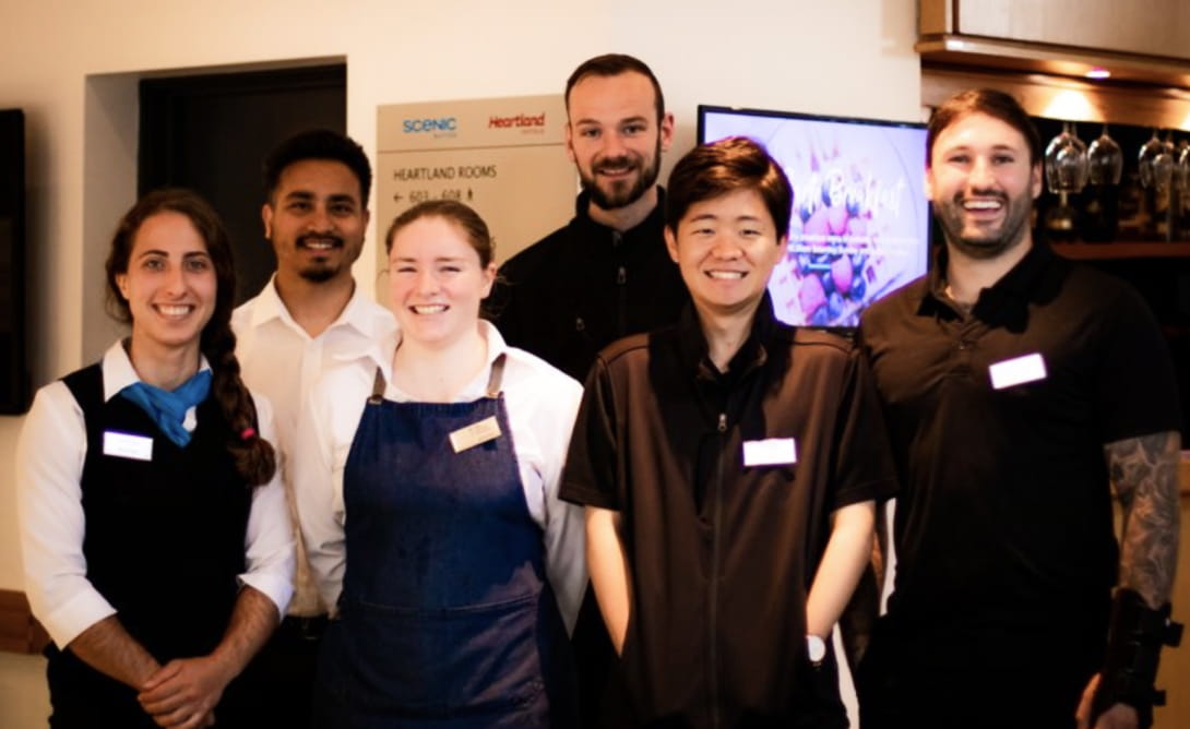 ニュージーランドの山