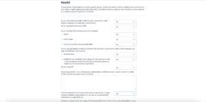 ニュージーランドのワーホリビザ申請画面のキャプチャ11