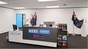 Seafield School of Englishの学校内の様子