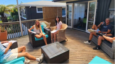 MMLC: Mount Maunganui Language Centreの学校内の様子