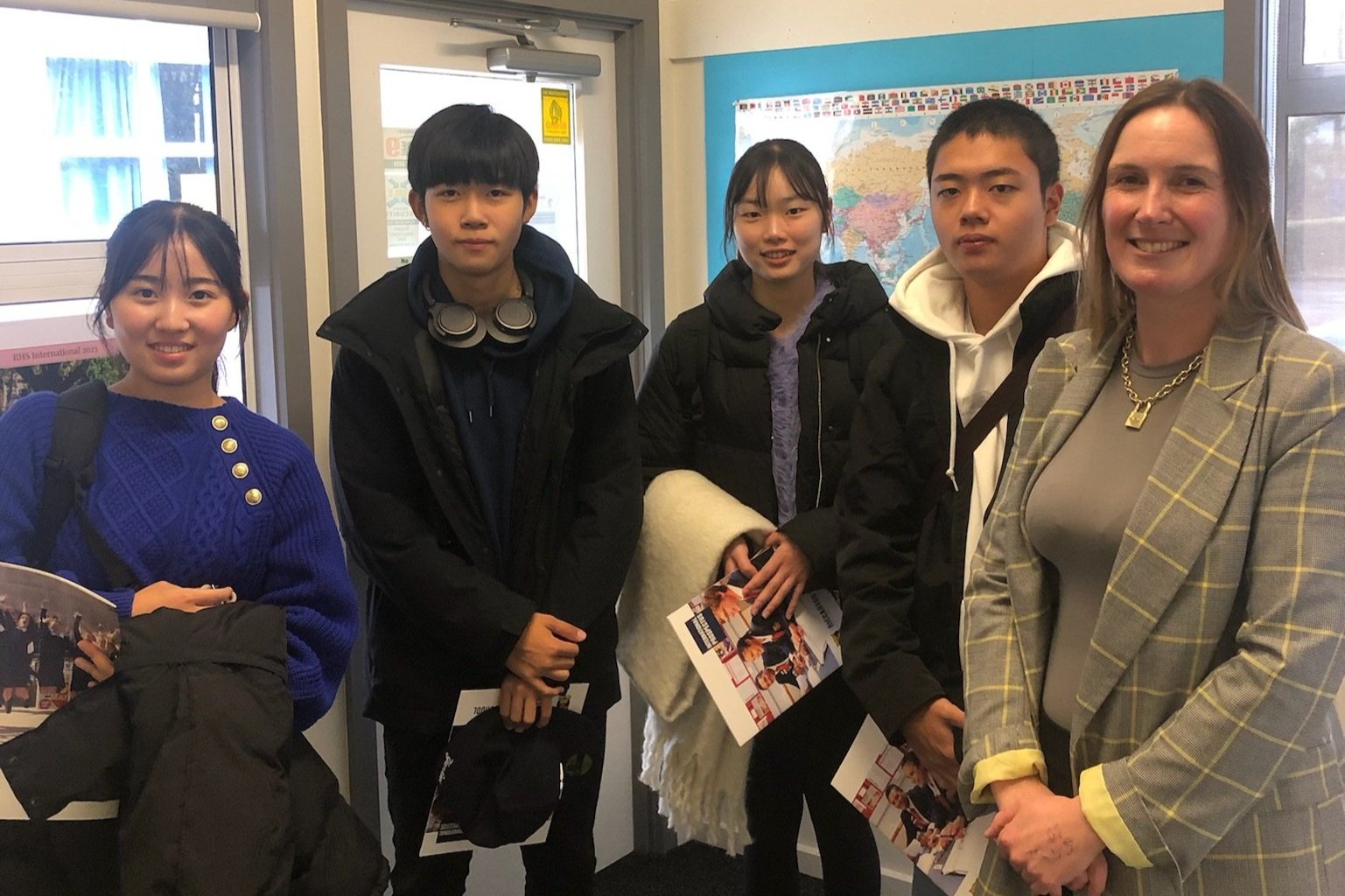 G&Pの短期留学プランを楽しむ生徒たち