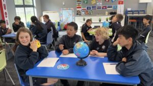 Gulf Harbour Schoolの授業を受ける生徒