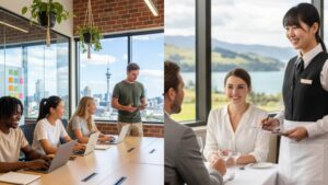 海外インターンシップの様子