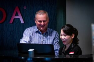 インターンシップ中の様子