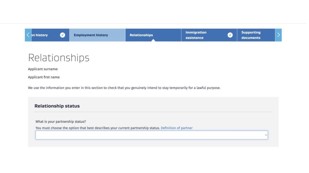 パートナー関係 (Relationships)