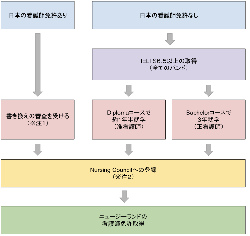 ニュージーランドで看護師になるには？